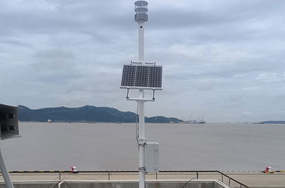 浙江舟山超聲波一體化氣象站案例展示